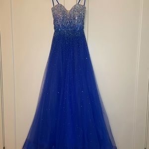 Strapless La Femme Pageant/Prom Gown